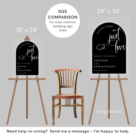 ブラックファンシーの歓迎を愛す結婚るものはない アクリルサイン