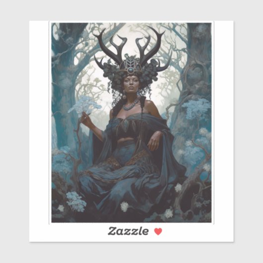 ブラックファンタジーソーセレス魔法ファンタジー シール (シート)