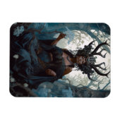 ブラックファンタジーソーセレス魔法ファンタジー マグネット (横)