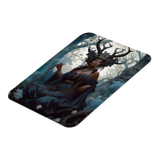 ブラックファンタジーソーセレス魔法ファンタジー マグネット (左側)