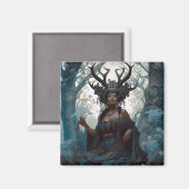 ブラックファンタジーソーセレス魔法ファンタジー マグネット (正面/裏面)