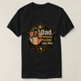 ブラックファーザーのレガシーデザイン(カスタマイズ可能) Tシャツ