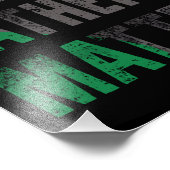 ブラックファーザーズマターパパブラックヒストリー月 フォトプリント            (角)