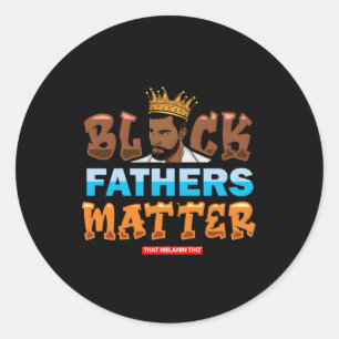 ブラックファーザーズ・マター・サポート・ブラックファーザーズ・ブラックD ラウンドシール