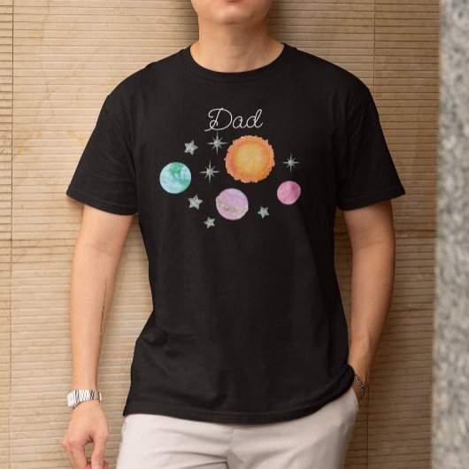 ブラックファーストのまわりにトリップザサンパパ1st birthday tシャツ