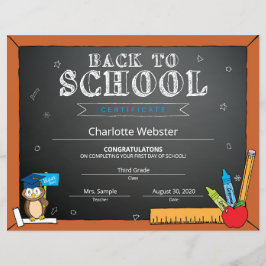 ブラックファースト・デイ・オブ・プリスクール・サイン新学期