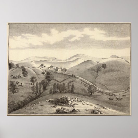 ブラックファーム、ミッションピーク ポスター (正面)