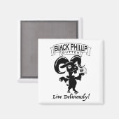 ブラックフィリップバターヤギ磁石 マグネット (正面/裏面)