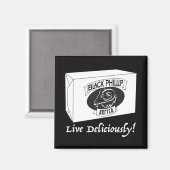 ブラックフィリップバター磁石 マグネット (正面/裏面)