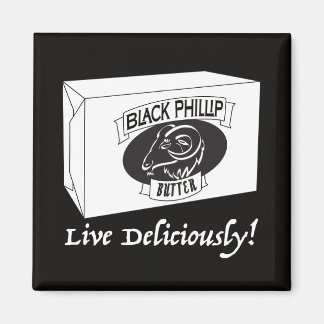 ブラックフィリップバター磁石 マグネット