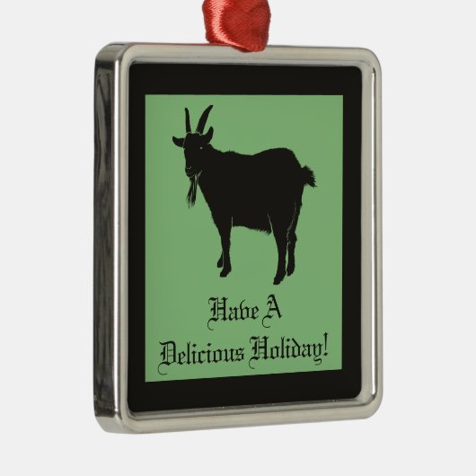 ブラックフィリップヤギの恐怖 メタルオーナメント (右)