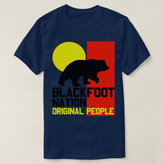 ブラックフィートネーション1 Tシャツ (デザイン正面)