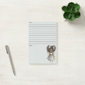 ブラックフェアリーの女の子の注を投稿 ポストイット (オフィス)