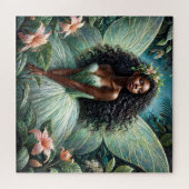 ブラックフェアリーインエンチャントガーデンパズル ジグソーパズル (横)