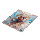 ブラックフェアリークイーンファンタジーアート タイル (側面)