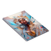 ブラックフェアリークイーンファンタジーアート ノートブック (右側)