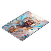 ブラックフェアリークイーンファンタジーアート ノートブック (左側)