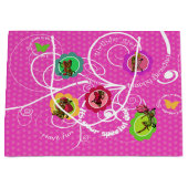 ブラックフェアリーズ誕生日 ラージペーパーバッグ (正面)