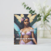 ブラックフェアリー信じガールイン魔法 ポストカード (スタンド正面)