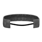 ブラックフェイクグリッターストライプパターン掘り出しタンクt アスレチックヘッドバンド (裏面)