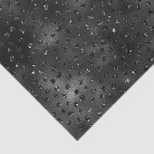 ブラックフェイクグリッターチータスポット 薄葉紙 (詳細)