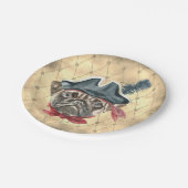 ブラックフェイスザプーグパイレーツ紙プレート ペーパープレート (アングル)