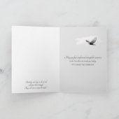 ブラックフェザー悔やみや弔慰  カード (内部)