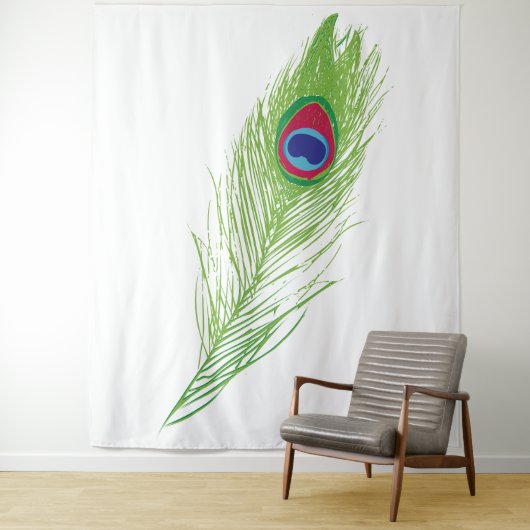 ブラックフェザー タペストリー (インサイチュ)