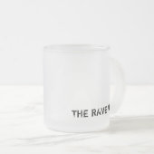 ブラックフェザー・レイブン フロストグラスマグカップ (正面右)