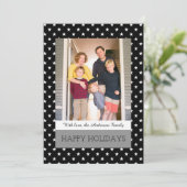 ブラックフェスティバルスターズホリデーフォトフラットカード シーズンカード (スタンド正面)