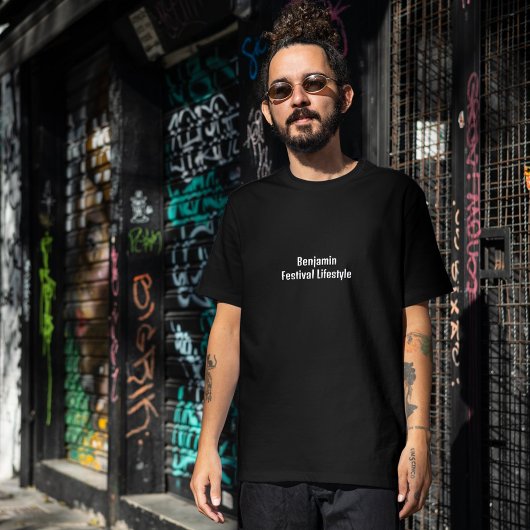 ブラックフェスティバルライフスタイル Tシャツ