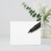 ブラックフェルトペン ポストカード (スタンド正面)