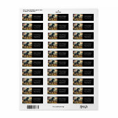 ブラックフェレジアンホースパスチュアフ素朴ェンス ラベル (フルシート)