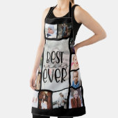 ブラックフォトコラージュパパファーザーズデイエプロン エプロン (インサイチュ)