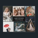 ブラックフォトコラージュプロフェッショナル チラシ<br><div class="desc">プロフェッショナル写真用の両面フライヤー。6枚の写真を収める部屋とフォトコラージュで作品を展示できる。名前と専門分野、タイトルまたはサービスをカバーに追加する。背面にはフェイク金ゴールド紙吹雪、自分のプロフィール写真、および黒い背景に連絡対して、あなたの情報が白で表示される。</div>