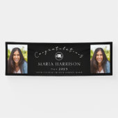 ブラックフォト卒業バナー 横断幕 (横)