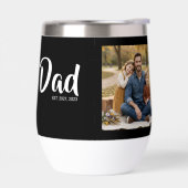 ブラックフォト Dad Established スクリプト (左面)