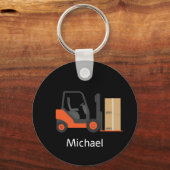 ブラックフォパーソナライズされたクリフトキーチェーン キーホルダー (裏面)