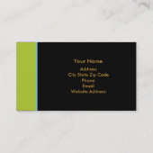 ブラックフォレストの名刺 名刺 (裏面)