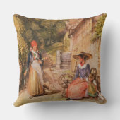 ブラックフォレストの小作人 クッション (裏面)