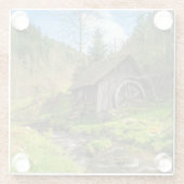 ブラックフォレストグリストミルドイツ ガラスコースター (裏面)