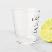 ブラックフォレストケーキノベルティショットグラス ショットグラス (左)