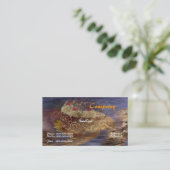 ブラックフォレストケーキビジネスカード 名刺 (スタンド正面)
