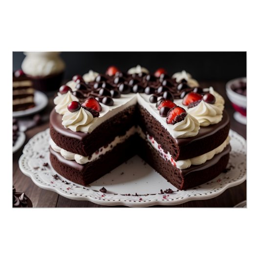 ブラックフォレストケーキ ポスター (正面)