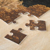 ブラックフォレストドイツトラベルアートヴィンテージ ジグソーパズル (側面)