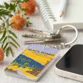 ブラックフォレストナショナルパークドイツヴィンテージ キーホルダー (正面右)