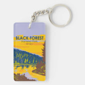 ブラックフォレストナショナルパークドイツヴィンテージ キーホルダー (裏面)