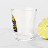 ブラックフォレストナショナルパークドイツヴィンテージ ショットグラス (右)