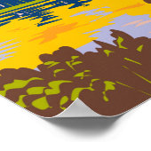 ブラックフォレストナショナルパークドイツヴィンテージ ポスター (角)