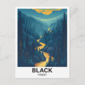 ブラックフォレストバーデンヴュルテンベルグドイツトラベル ポストカード (正面)